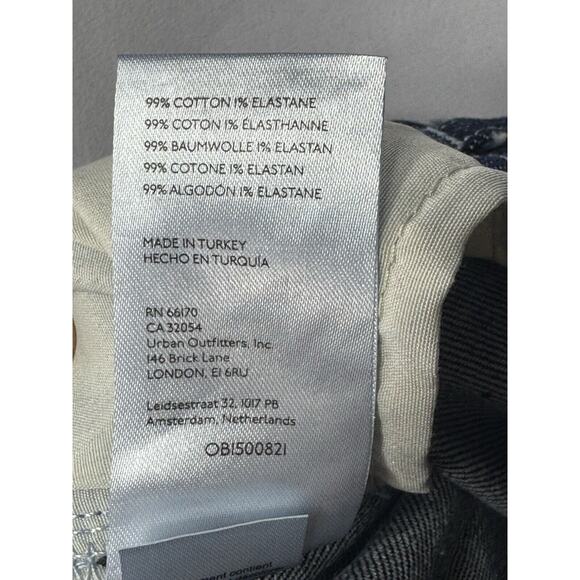 NWT BDG Urban Outfitters Women’s Floral Low Rise Flare Leg Jeans - Size 33x31 - Picture 11 of 11